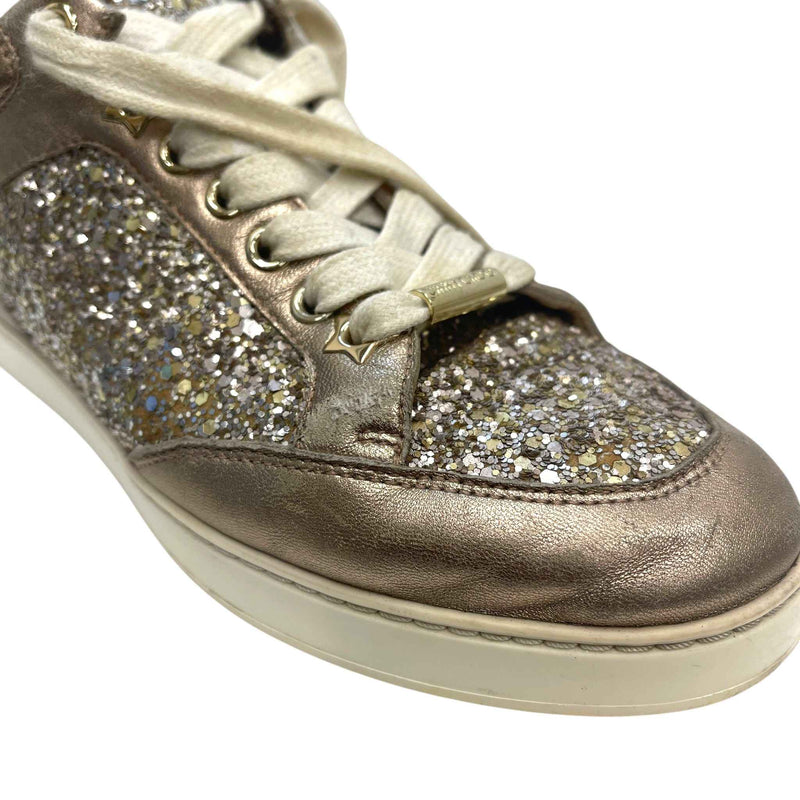 Women's Miami Low Trainers Gold Size UK 3.5 / EU 36.5