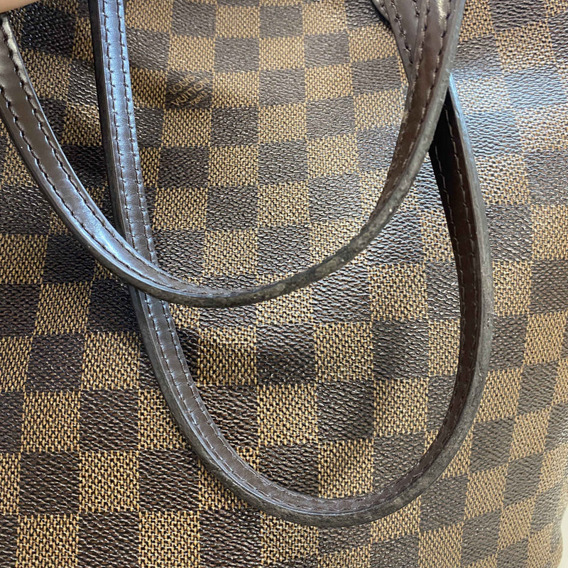 Women's Damier Ebene Neverfull MM Bag Brown