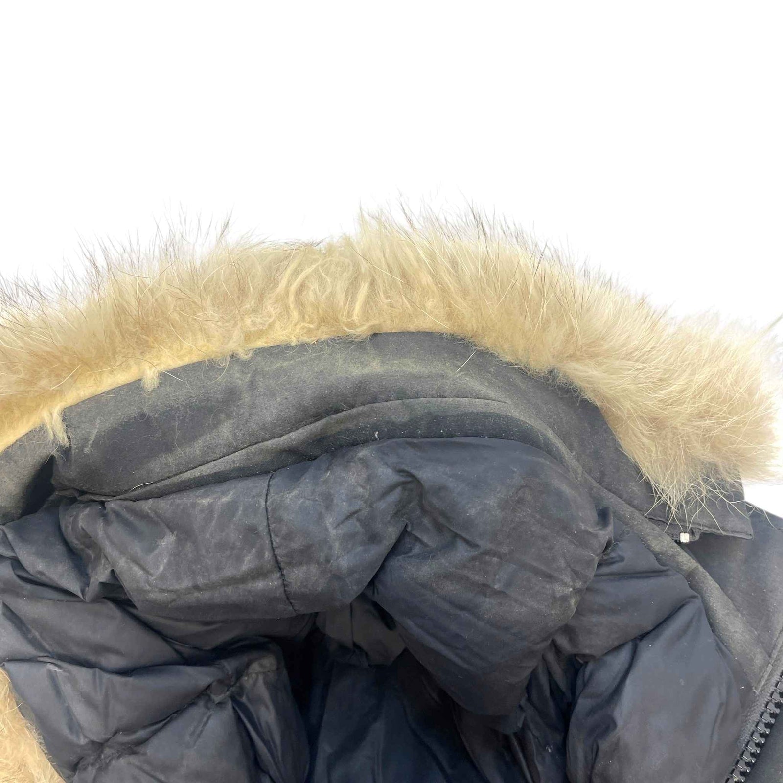 Men's Langford Parka Down Jacket Black Size M - Photo 8