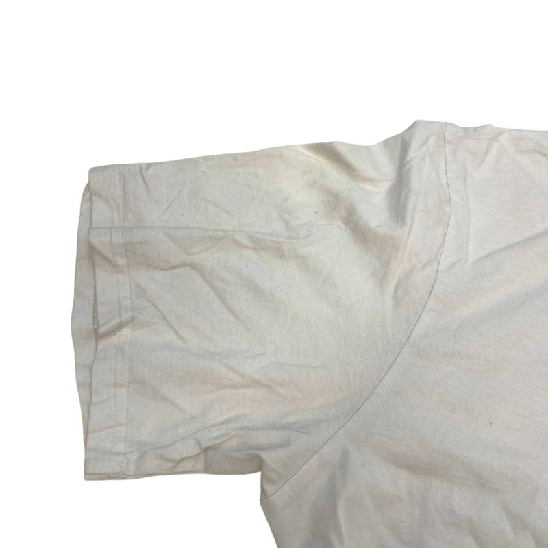 Men's Atelier Logo Print T-Shirt White Size XXXL