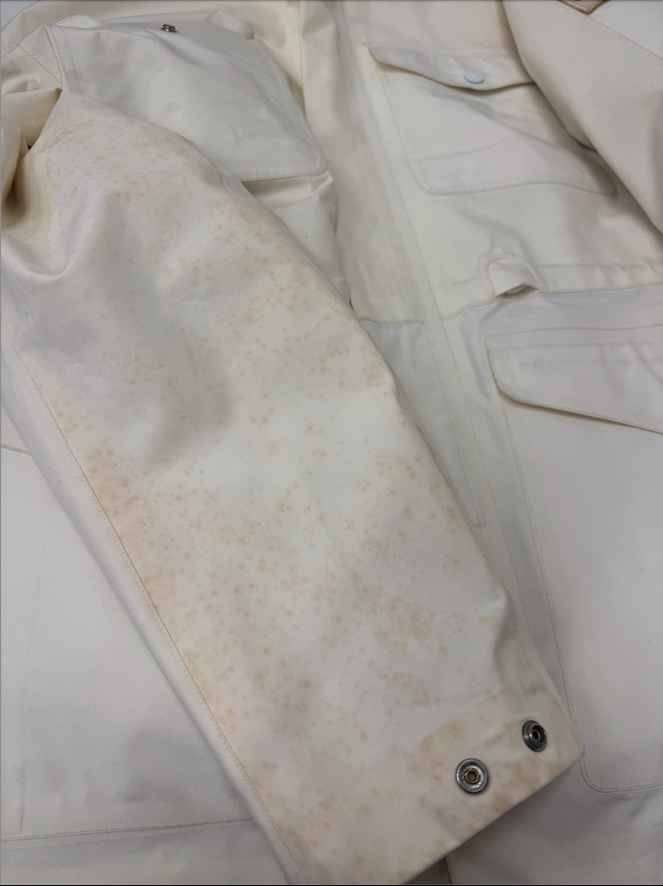 Men's Tank Shield Ghost Piece Down Jacket White Size L