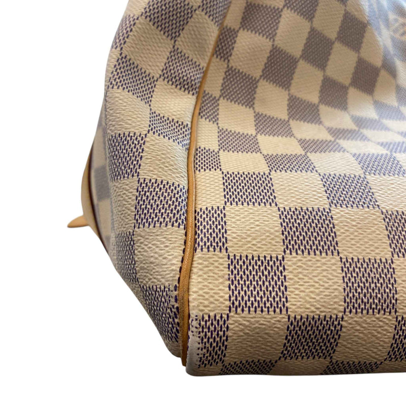Women's Damier Azur Keepall 55 Travel Bag White