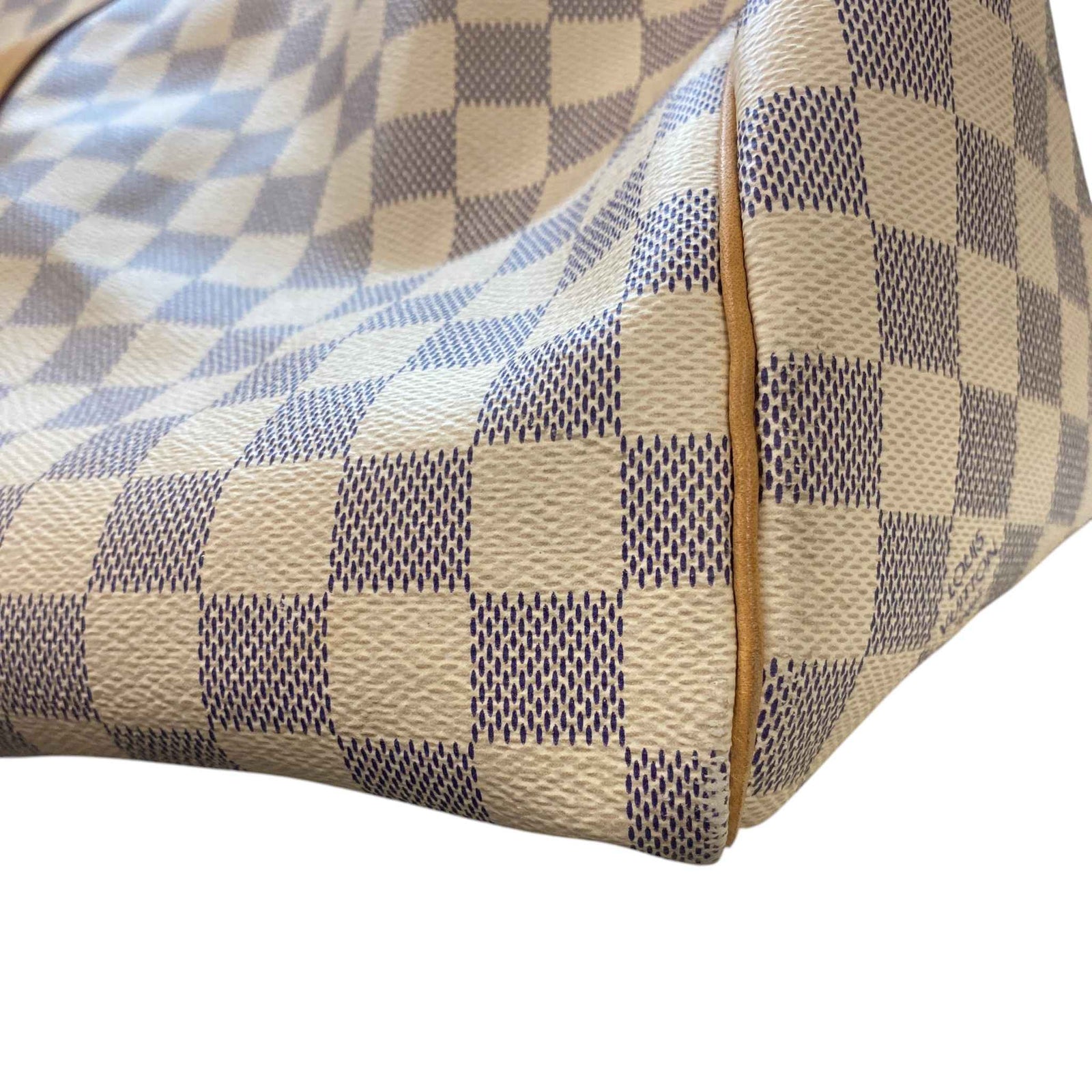 Women's Damier Azur Keepall 55 Travel Bag White - Photo 17