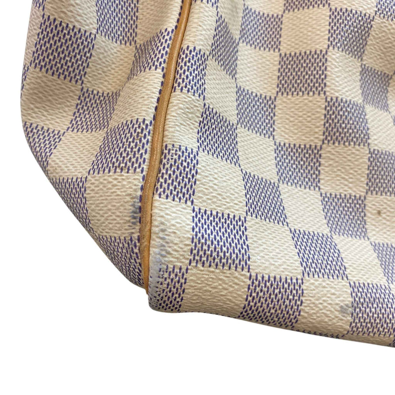 Women's Damier Azur Keepall 55 Travel Bag White