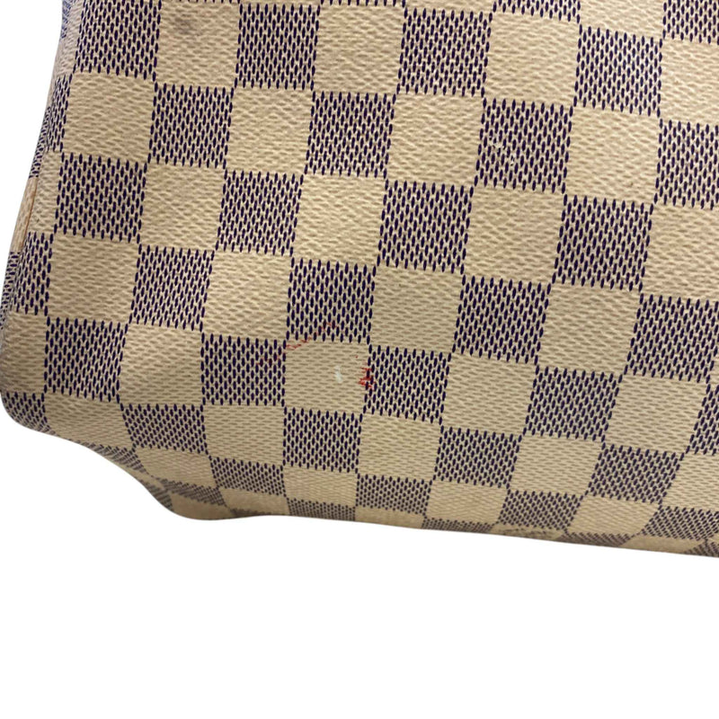 Women's Damier Azur Keepall 55 Travel Bag White