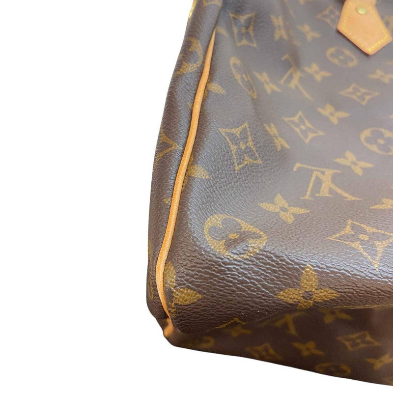 Women's Monogram Speedy 35 Bag Brown