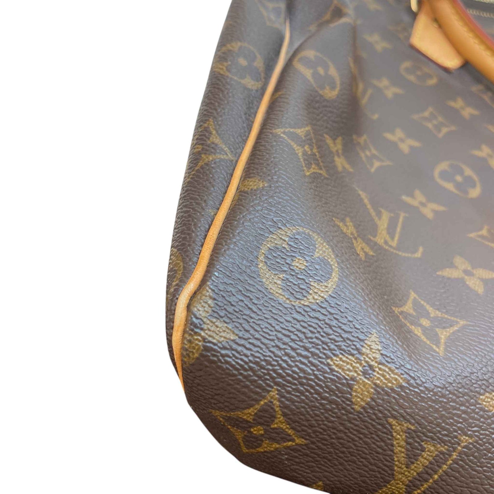 Women's Monogram Speedy 35 Bag Brown - Photo 15