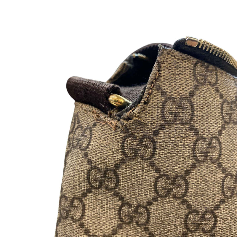 Women's GG Supreme Baby Changing Bag And Mat Bag Beige