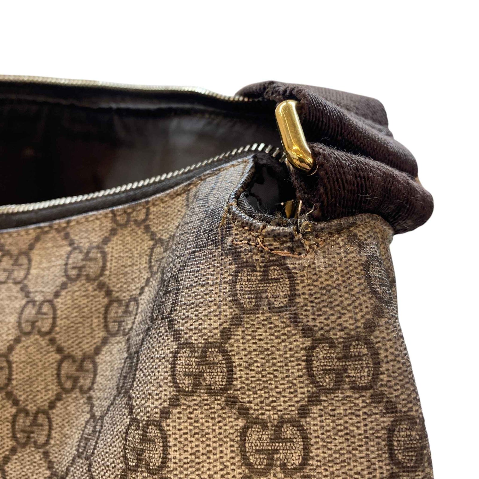 Women's GG Supreme Baby Changing Bag And Mat Bag Beige - Photo 11