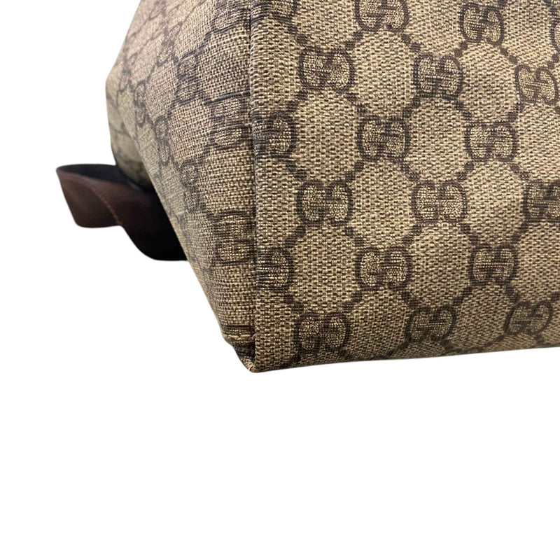 Women's GG Supreme Baby Changing Bag And Mat Bag Beige