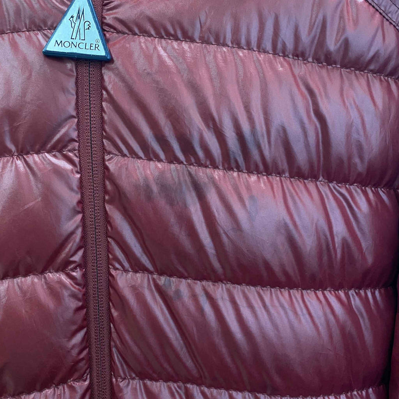 Men's Cornour Down Jacket Burgundy Size L