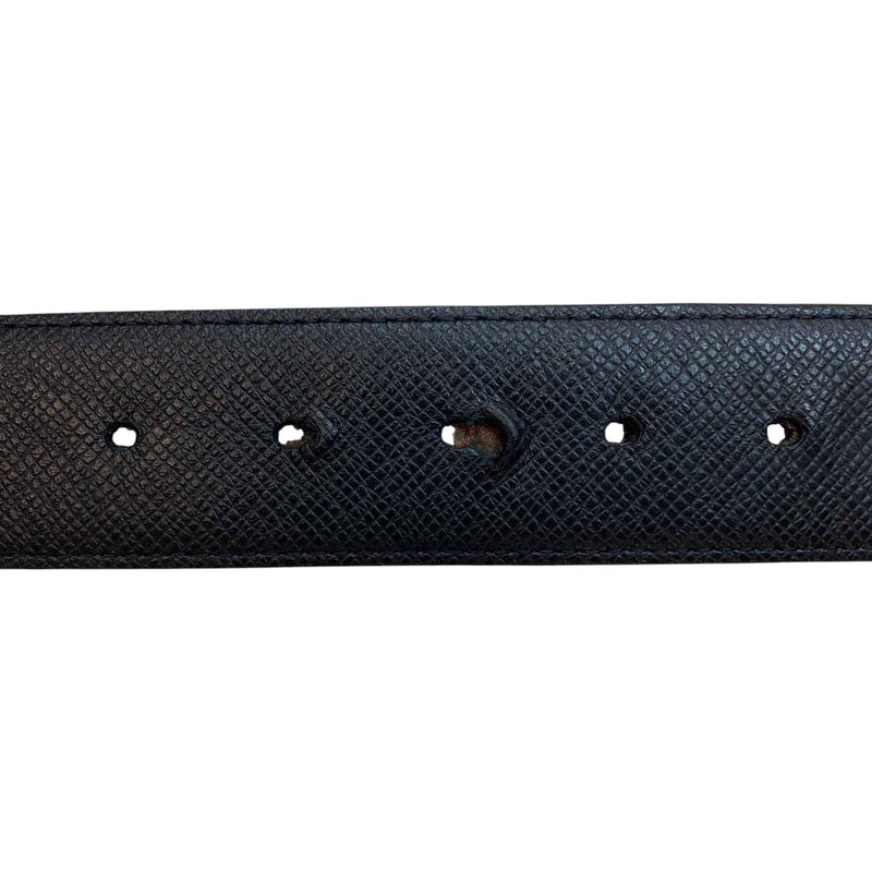 Men's Monogram Eclipse Reversible Belt Black Size 38"