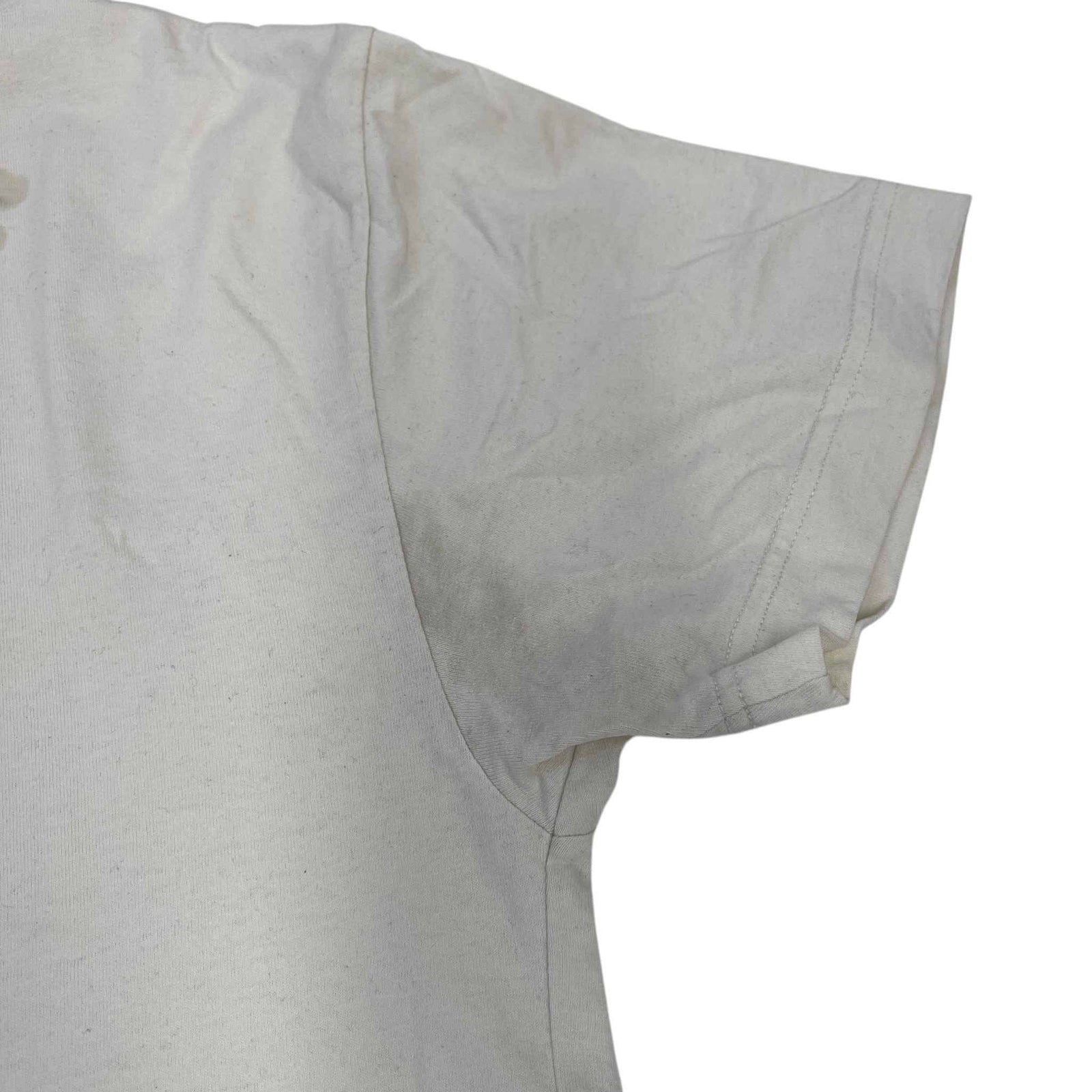 Men's Broken Shark T-Shirt Cream Size M - Photo 9
