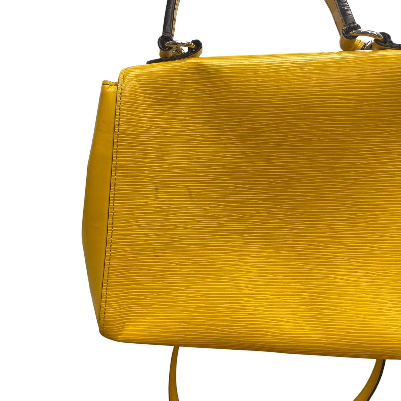 Women's Epi Leather Cluny BB Bag Yellow - Photo 16