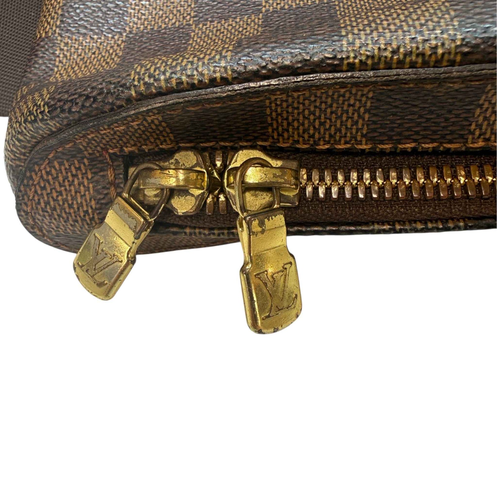 Men's Damier Ebène Geronimos Belt Bag Brown - Photo 13