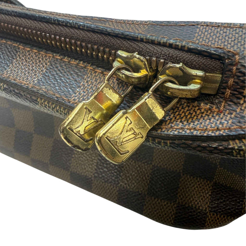 Men's Damier Ebène Geronimos Belt Bag Brown