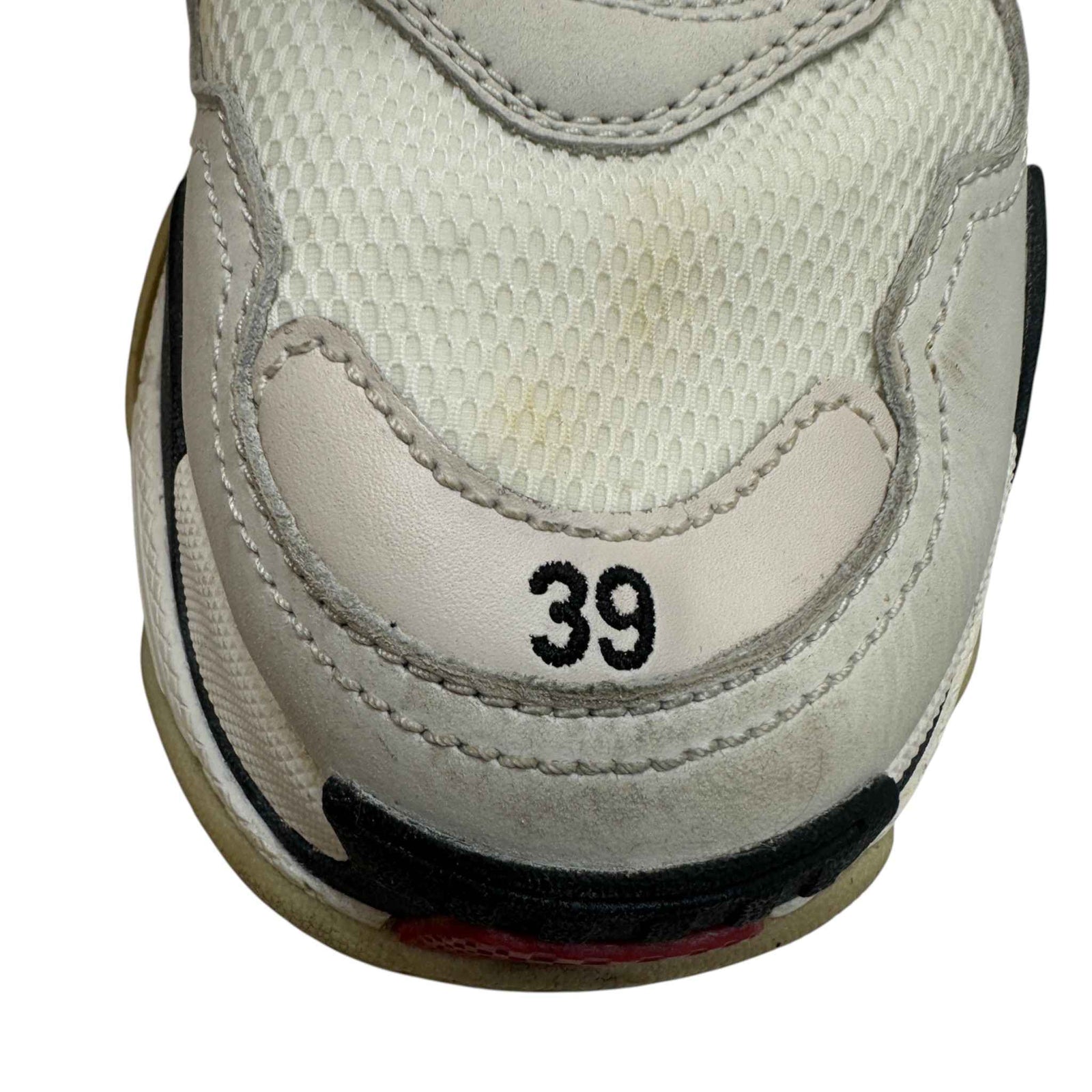 Women's Triple S Low Trainers White Size UK 6 / EU 39 - Photo 14