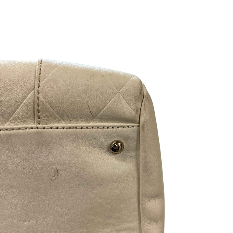 Women's All Day Long Bowler Travel Bag White