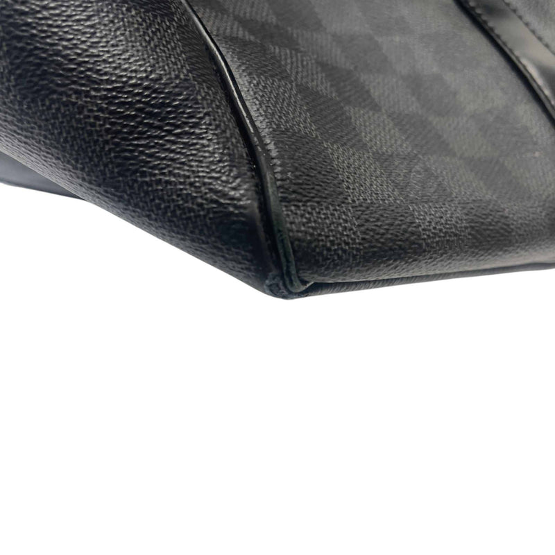 Men's Damier Graphite Keepall 55 Bandoulière Bag Black