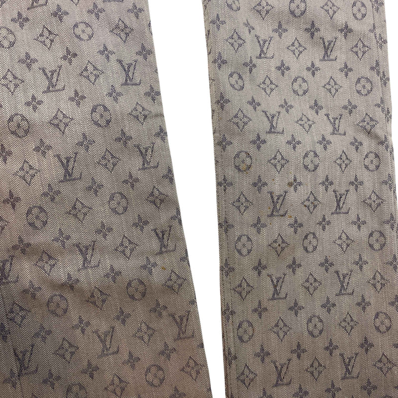 Men's Monogram Jeans Grey Size XS / W29