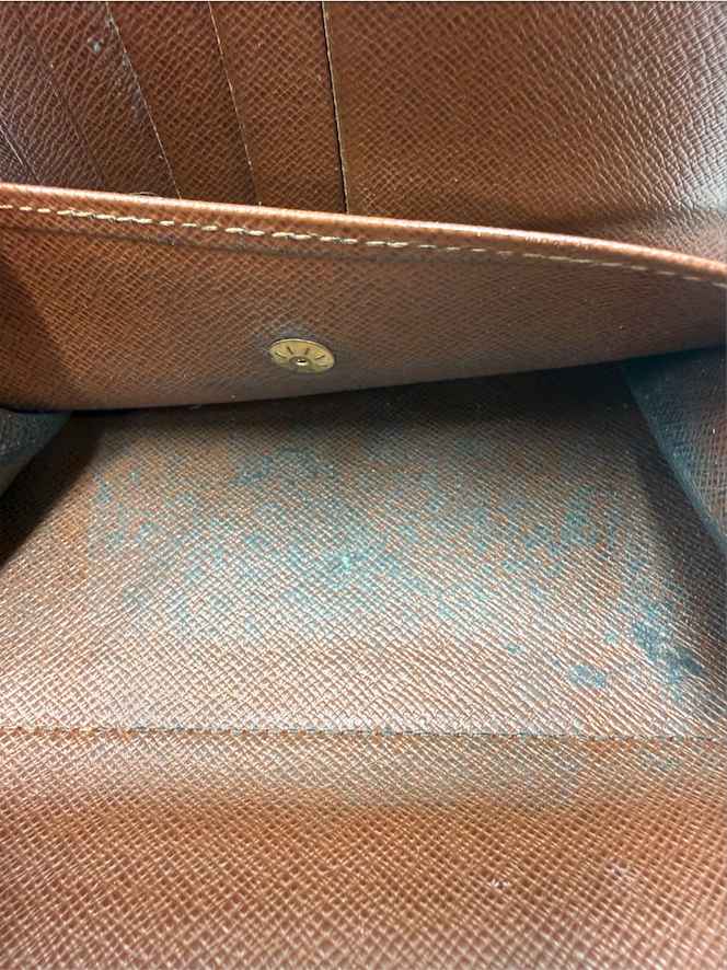Women's Monogram Porte Trésor Éui Papiers Purse Brown