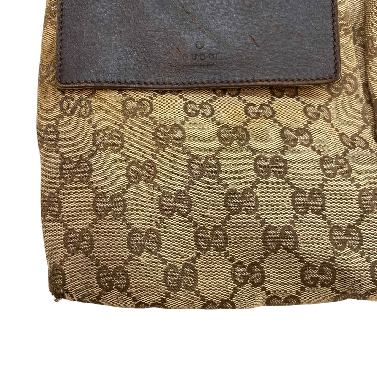 Men's GG Supreme Messenger Bag Beige - Photo 12