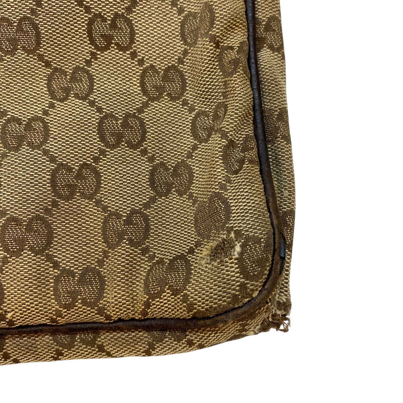 Men's GG Supreme Messenger Bag Beige