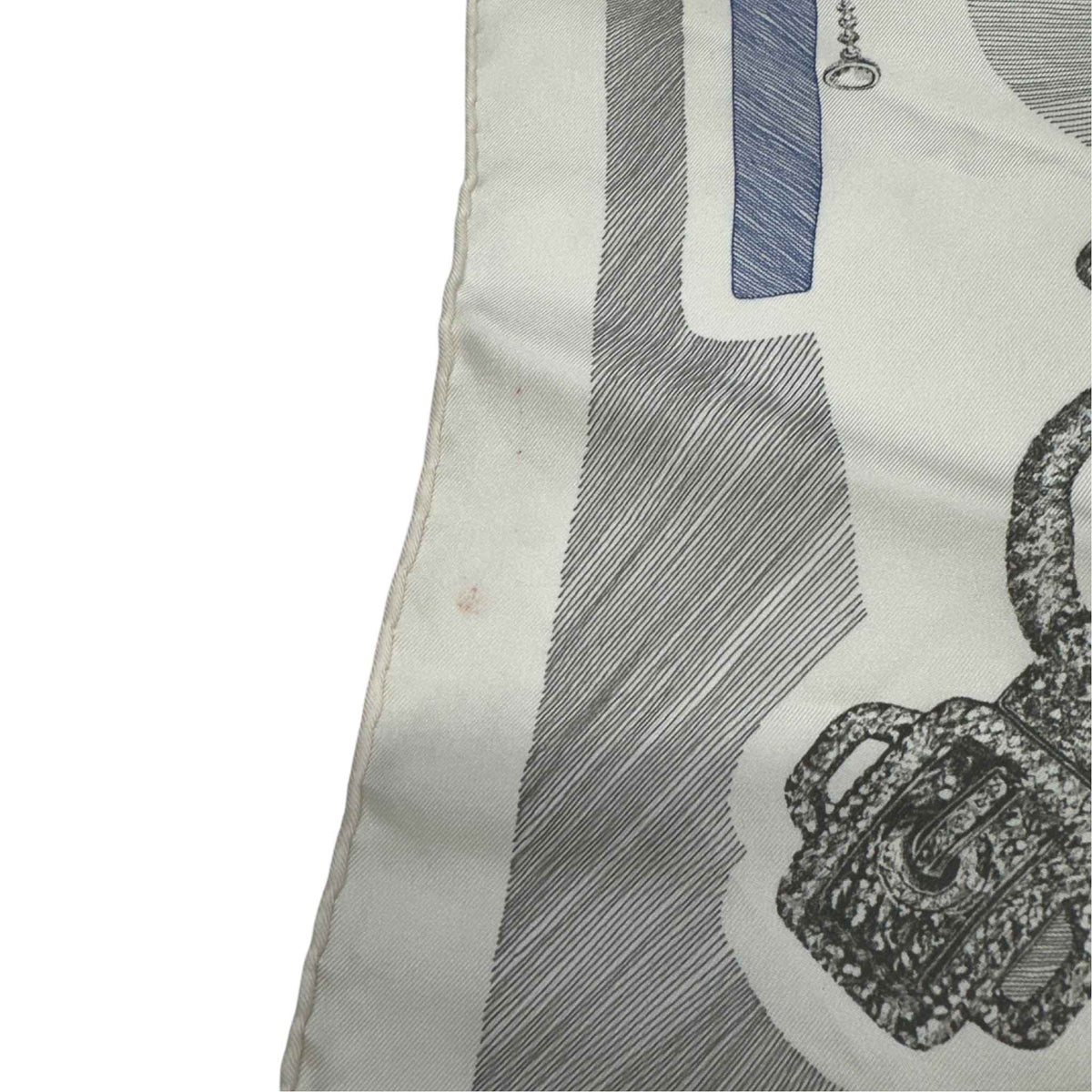 Women's Planche d'Etude pour une Parure de Gala Scarf White - Photo 11