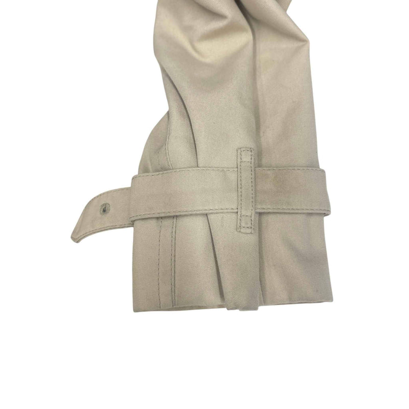 Women's Double Breasted Trench Jacket Beige Size L / UK 12