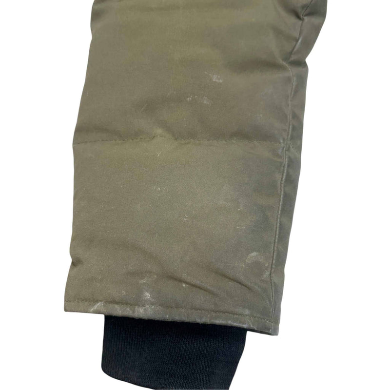Men's Wyndham Parka Fur Jacket Khaki Size M