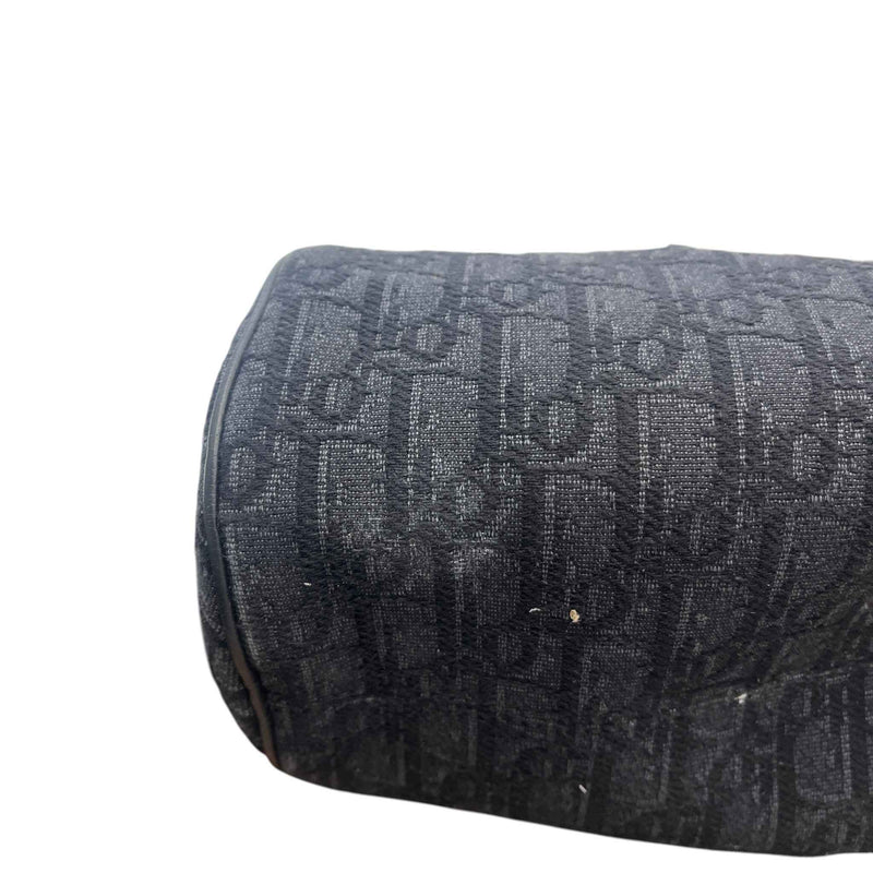 Men's Oblique Jacquard Roller Bag Black