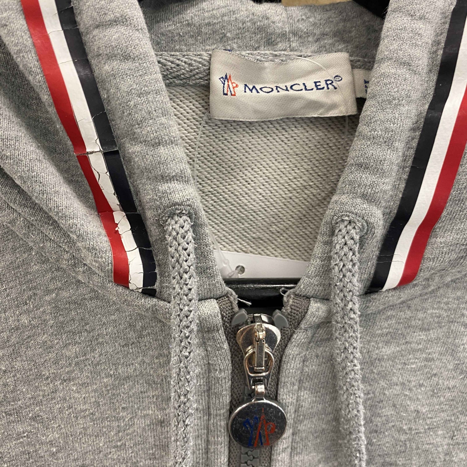 Men's Maglia Cardigan Hoodie Grey Size XL - Photo 9