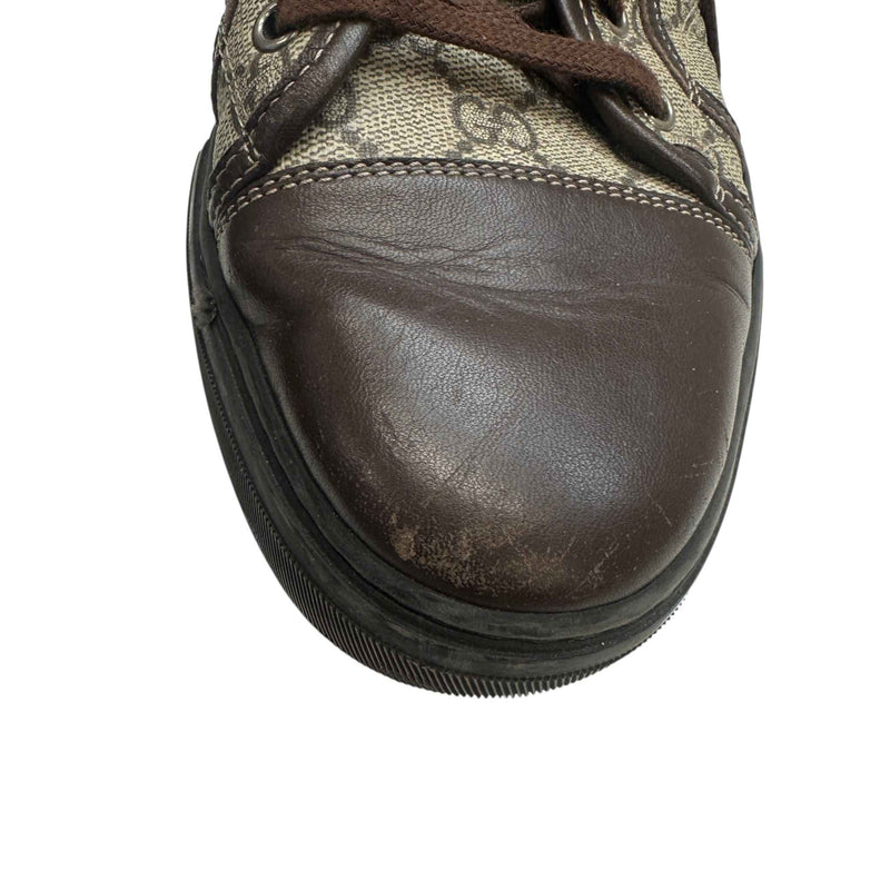 Men's GG Supreme High Trainers Brown Size UK 9 / EU 43