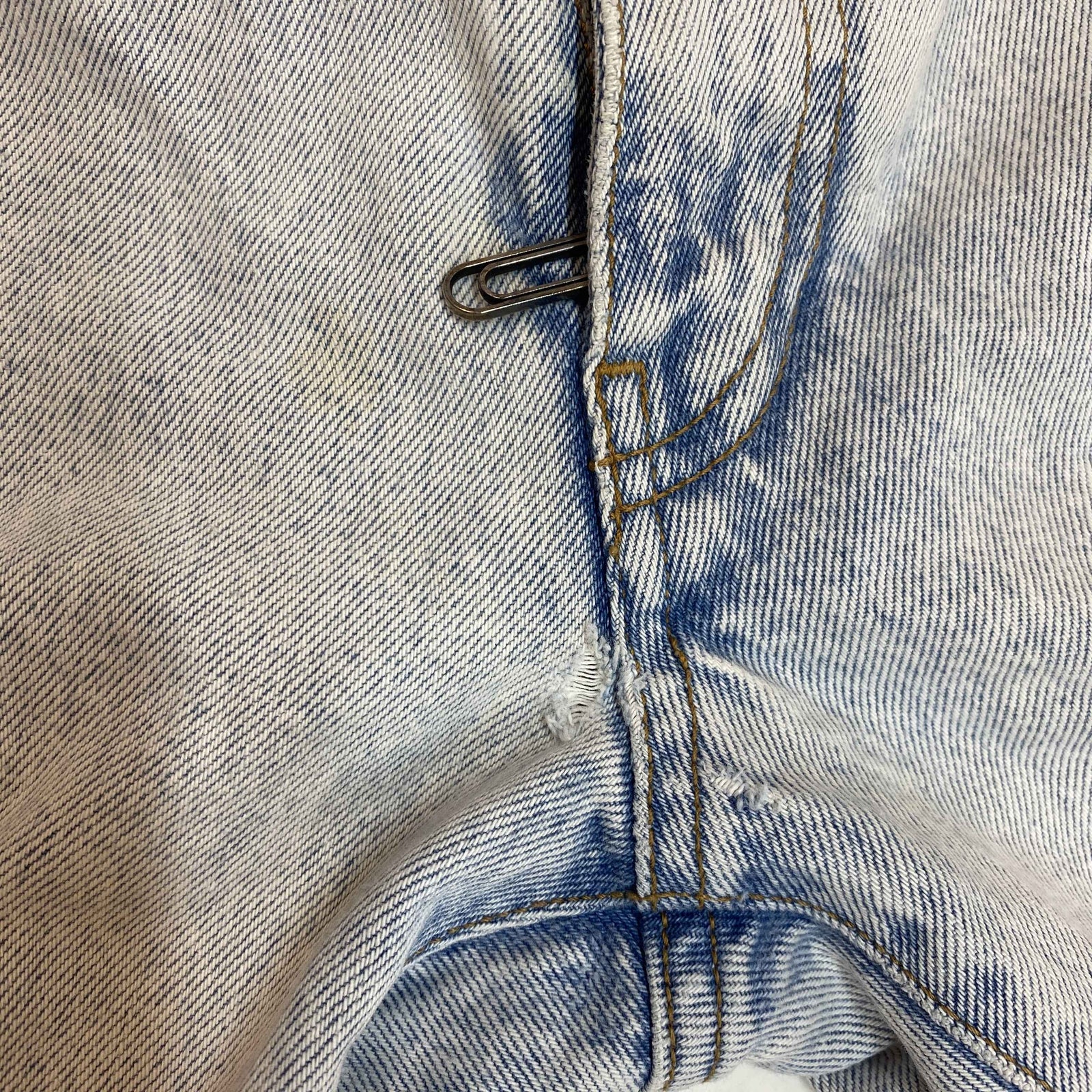 Men's Arrow Logo Jeans Blue Size M / W32 - Photo 5
