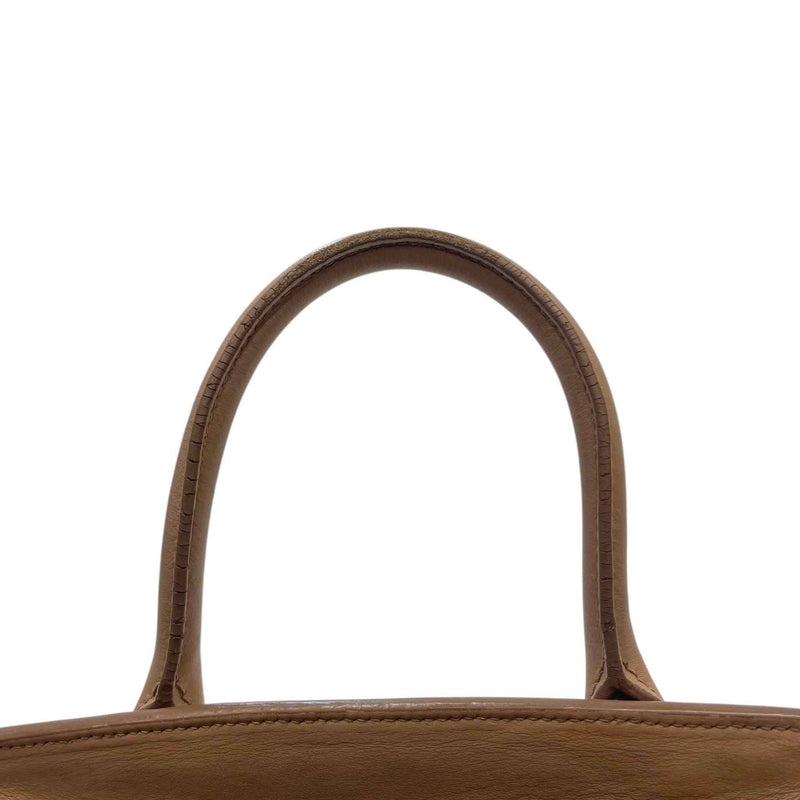 Women's Monochrome Saffiano Tote Handbag Pink