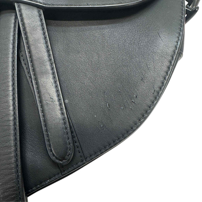 Women's Saddle Medium Handbag Black