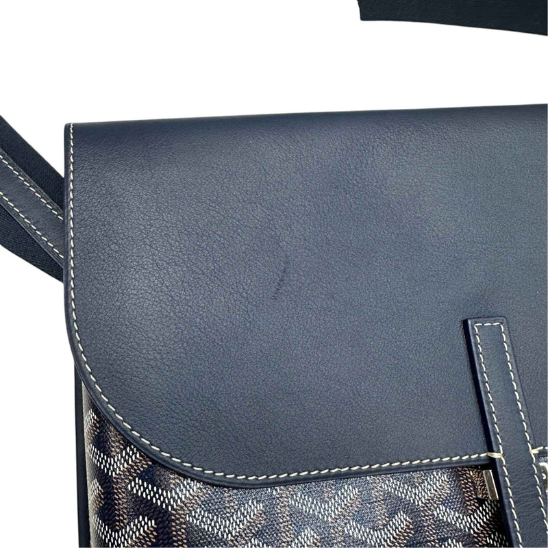 Men's Coursier Messenger Bag Navy