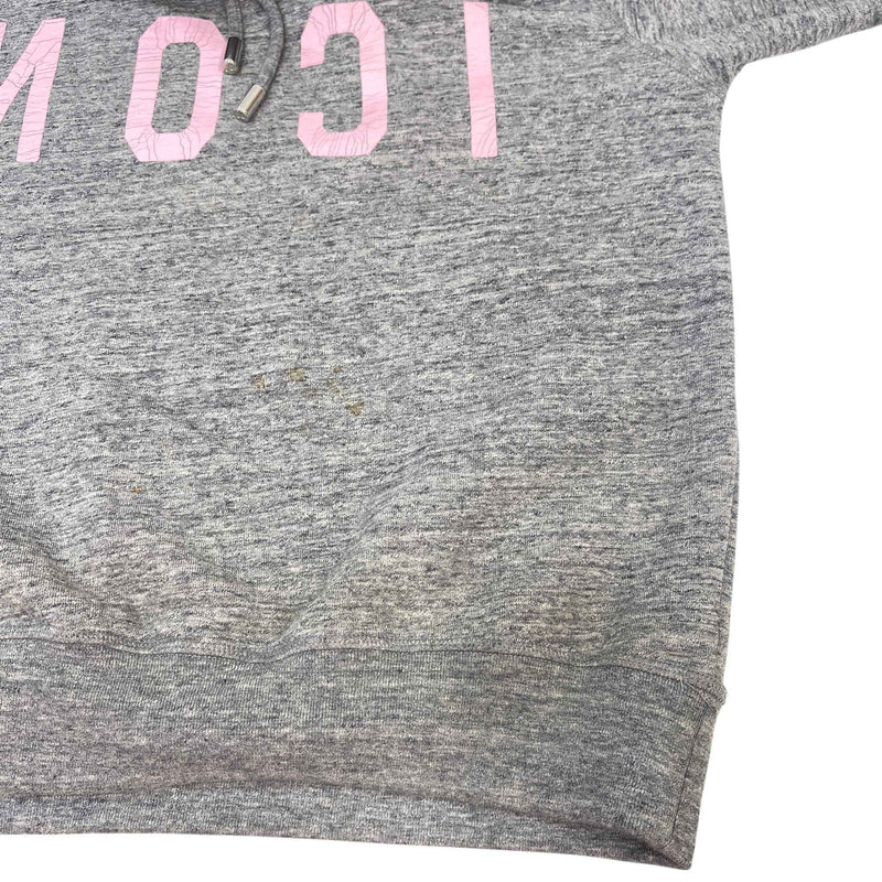 Men's Cracked Logo Jumper Grey Size S