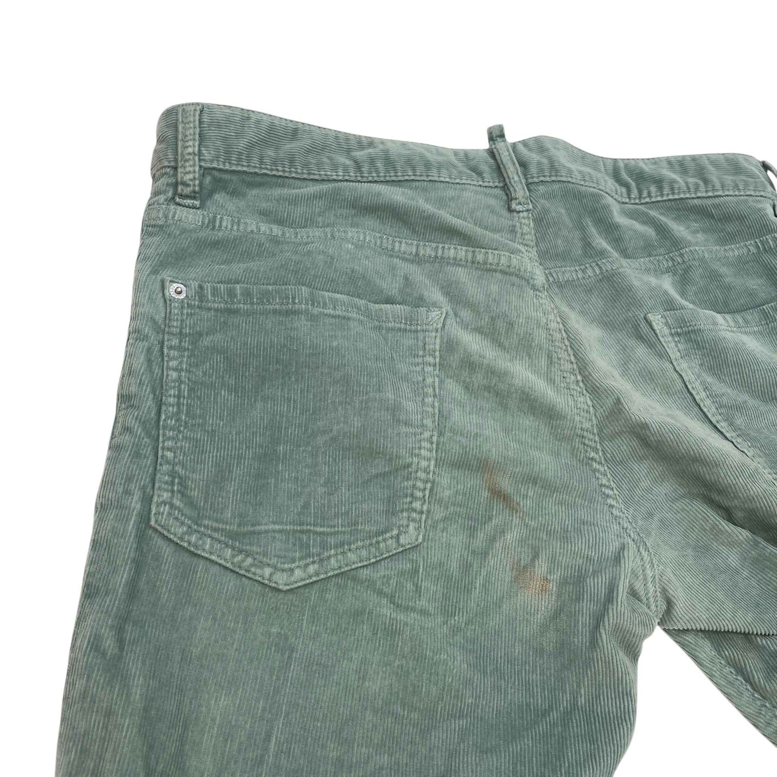 Men's Tab Logo Ribbed Jeans Green Size L / W34 - Photo 10