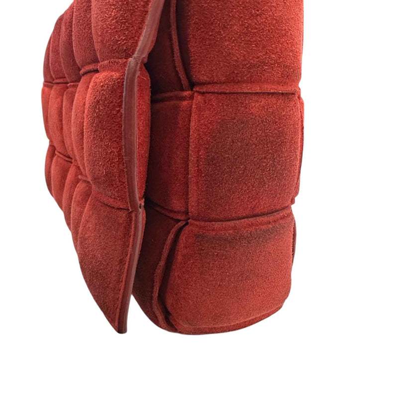 Women's Cassette Leather Crossbody Handbag Red