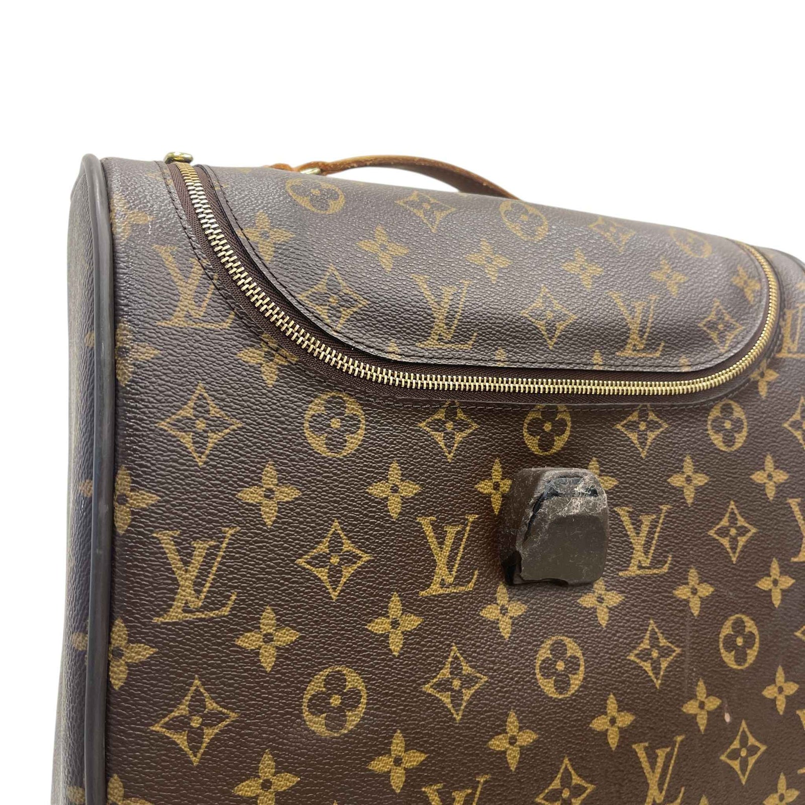 Men's Monogram Eole Rolling Duffle Suitcase Brown - Photo 18