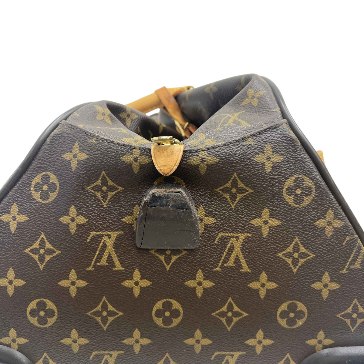 Men's Monogram Eole Rolling Duffle Suitcase Brown - Photo 20