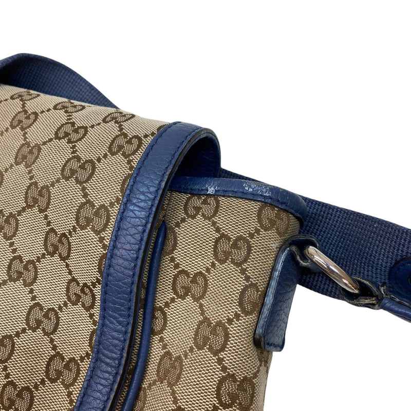 Women's GG Supreme Baby Changing Crossbody Bag Beige