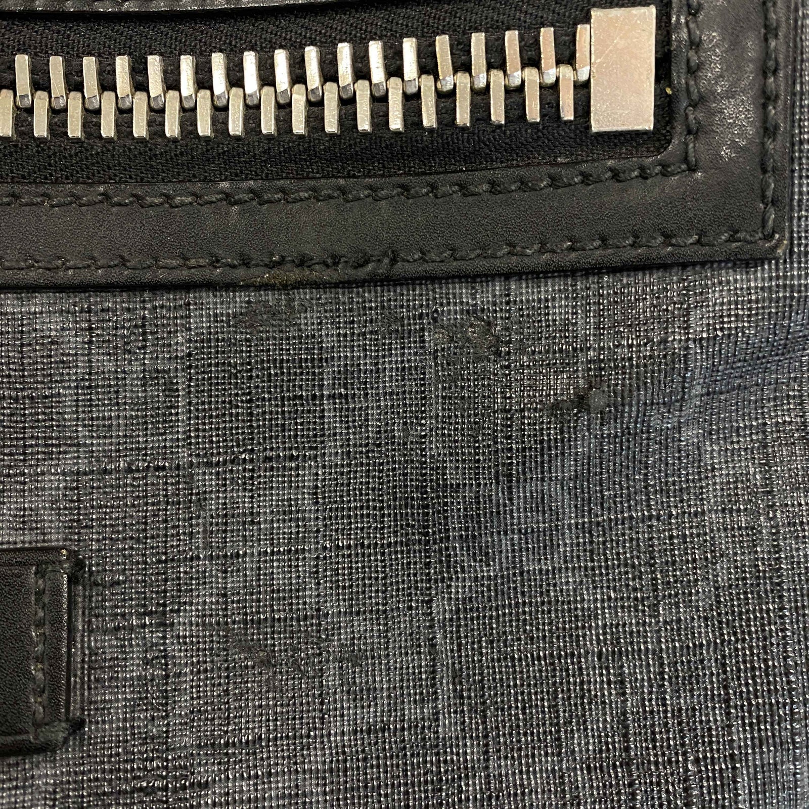 Men's GG Supreme Web Zip Belt Bag Black - Photo 16