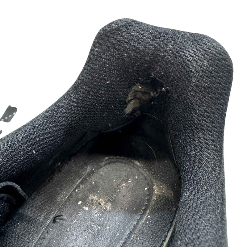 Women's Oversized Low Trainers Black Size UK 4 / EU 37