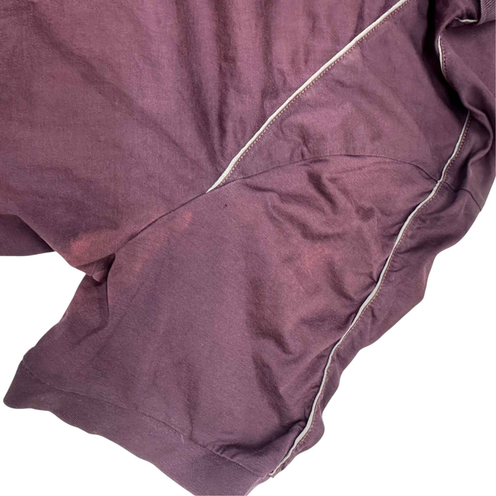 Men's Linear Rosa Polo Shirt Burgundy Size L - Photo 13