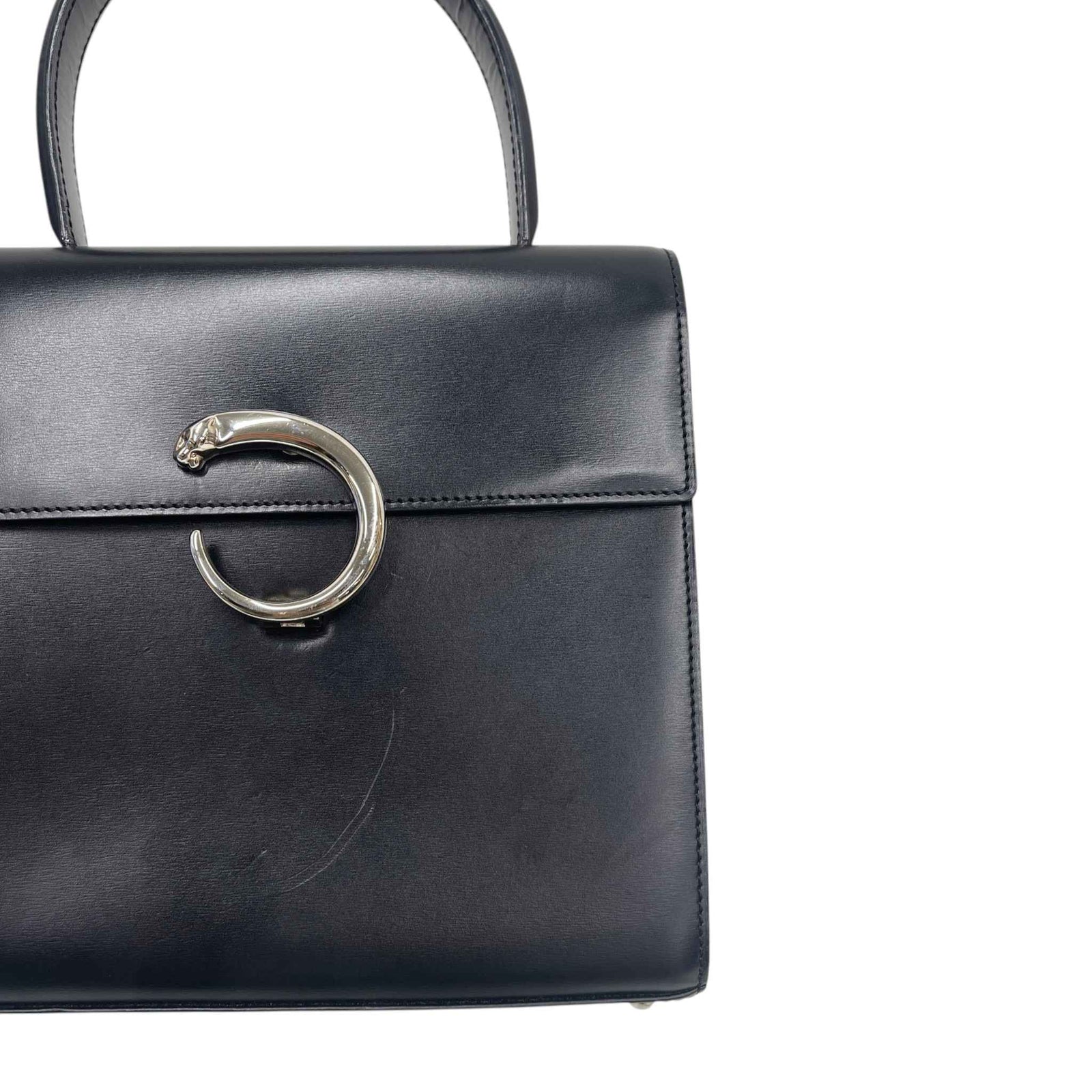 Women's Panthère Handbag Black - Photo 14