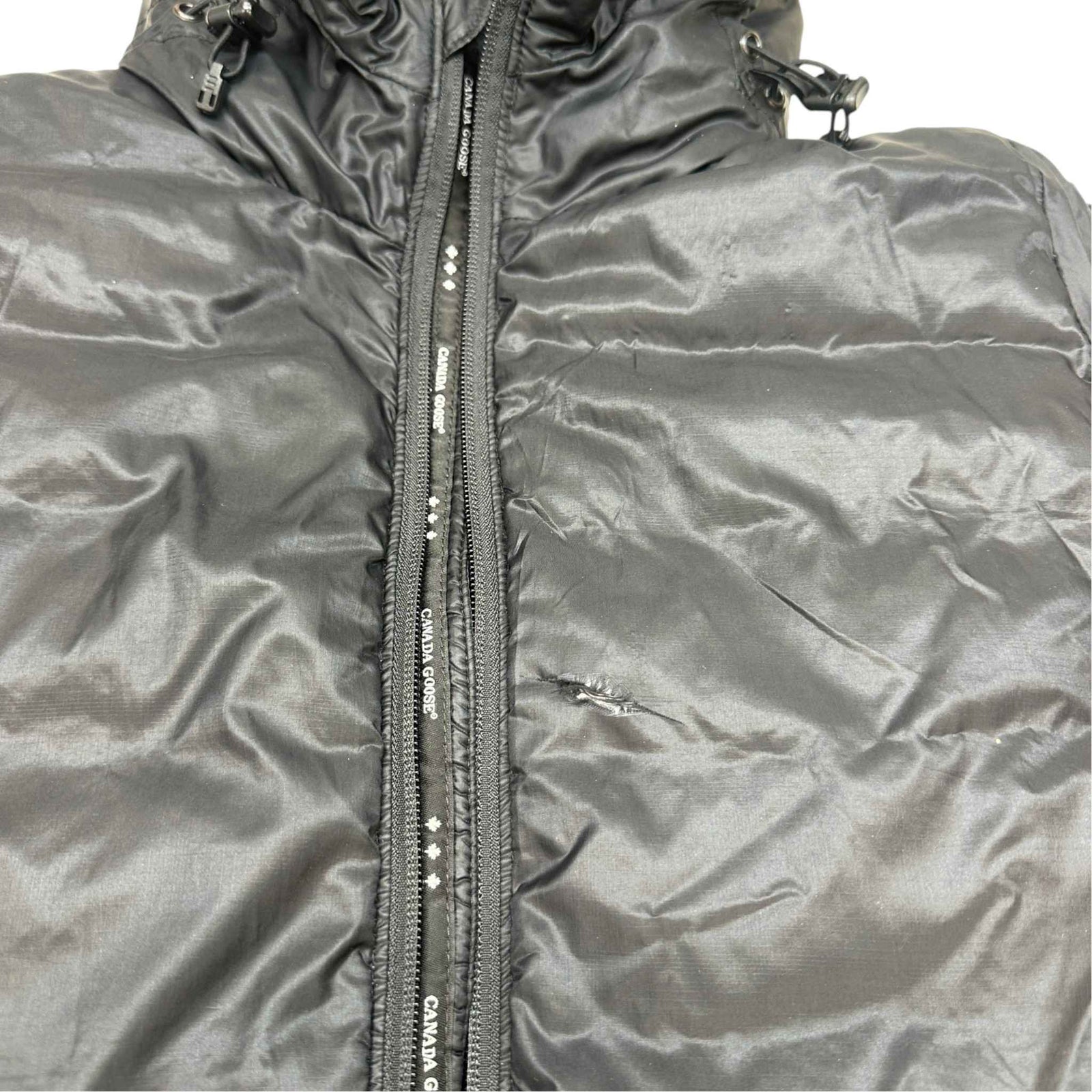 Women's Camp Down Down Jacket Black Size M / UK 10 - Photo 9