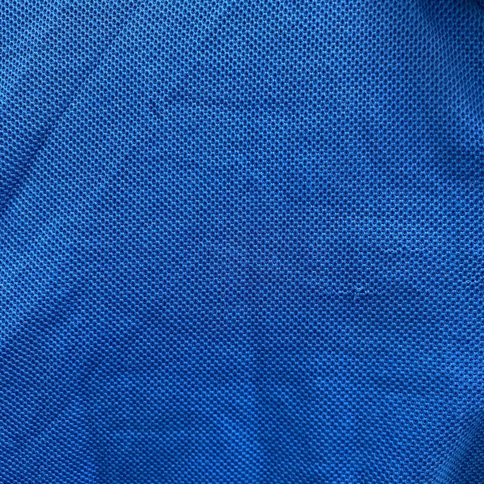 Men's Plaque Logo Polo Shirt Blue Size L - Photo 11