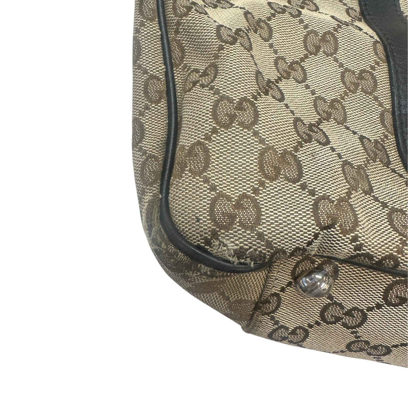 Women's GG Supreme Tote Handbag Beige